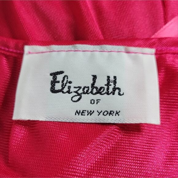 Deadstock Elizabeth of NY Red Lingerie Maxi Dress, size Small - Picture 6 of 6